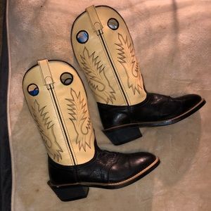 Leather Cowboy Boots